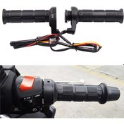Resim Motosiklet Elektrikli Isıtmalı Kollu Usb Şarjlı Gidon Çok Renkli 