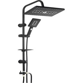 Resim Sardıcı Yağmurlama Tepe Siyah Duş Robotu Seti 