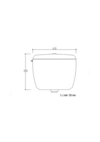 Resim Tema Rondo Compact 49 Rezervuar 33200 Beyaz 