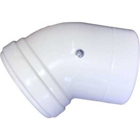 Resim Vaillant Uyumlu Yoğuşmalı Kombi 45° Açık Dirsek Logolu 