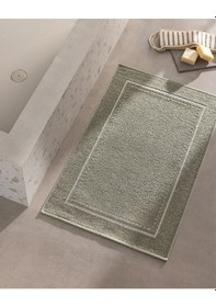 Resim Madame Coco Angeline Pamuklu Ayak Havlusu - Haki - 50x80 Cm - Natural Koleksiyon Hvlu0000000248 