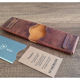 Resim Sumerian Leather Craft Deri Kartlık 
