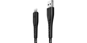 Resim Energea iPad iPhone C89 Nyloflex 1.5m 3A USB To Lightning Hızlı Şarj Kablosu 