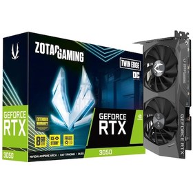 Resim Zotac NVIDIA GeForce RTX 3050 Twin Edge OC ZT-A30500H-10M 8 GB GDDR6 128 Bit Ekran Kartı 