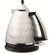 Resim DeLonghi Brillante 1,7 Lt Su Isıtıcı - Paslanmaz Çelik Gövde, Otomatik Kapanma Özelliği, Hızlı Isıtma, 360° Dönebilir Taban, Beyaz Renk 