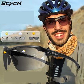 Resim KAPVOE Erkekler ve Kadınlar için Trendy Spor Moda Gözlükleri - Serin Eğlence Gözlükleri, Fotochromik Lensler, TR Çerçeve ve PC Malzeme, Rahat Giyim, Eğlence Spor Gözlükleri için Mükemmel | Modern Moda Gözlükleri | Dayanıklı Gözlükler, KAPVO 
