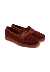 Resim Oxford Klasik Kadın Rc-25y-093-r1621 John May Bordo Süet Bordo Süet Bordo 