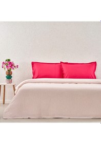 Resim Taç Plain Bambu Çift Kişilik Private Pike Takımı Fuşya V2 