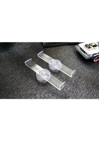 Resim Hayalet Plakalık Şeffaf Çerçevesiz Oto Plakalık Araç Plakalık Kolay Montaj 