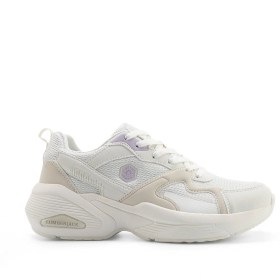 Resim Lumberjack Jaguar Kırık Beyaz Memory Foam Kadın Sneaker Spor Ayakkabı 