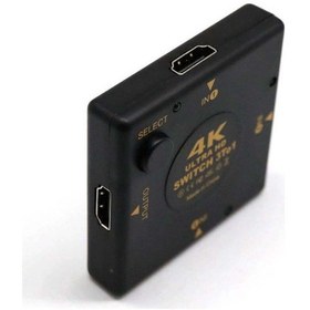 Resim 4K Ultra Hd Hdmı Çoklayıcı 3 Port 1080P Hdmı Switch Splitter 