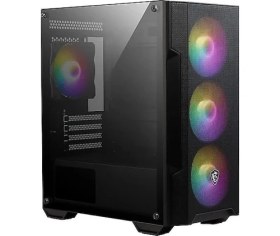 Resim Verto Msı Mag Forge M100A D60 600W 80+ Akrilik Yan Panel 3X120MM 1X120MM Auto Rgb Fan Matx Gaming Bilgisayar Kasası 