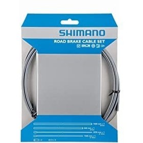 Resim Shimano Fren Kablo Set PTFE Yol Yol PTFE High-Tech Gri 