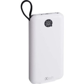 Resim İXTECH El Fenerli Çoklu Şarj Powerbank Taşınabilir Şarj Cihazı 10.000 Mah Siyah IX-PB013 