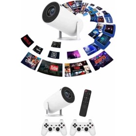 Resim Hsc Bilişim Full Hd 8 GB Ayaklı Çift Kollu 4K Video Oyun Konsolu Taşınabilir 