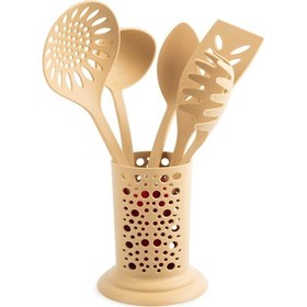 Resim Urve Teflon Kaşıklık Seti Çok Renkli 