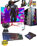 Resim Gamepage Viper X70 (GTA 5) I5 3470 16Gb Ram 256Gb Ssd 500Gb Hdd Gt740 24" Curved Oyuncu Masaüstü Bilgisayarı 