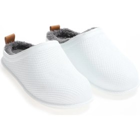 Resim Gezer 12464 Eva Içi Kürklü Islak Zemin Erkek Kışlık Ev Bahçe Sokak Iş Terliği 