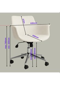 Resim Kaya Ofis Curve Ergonomik Çalışma Koltuğu 140 Kg Beyaz Gri 