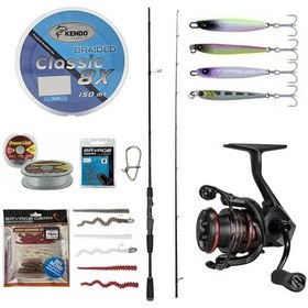 Resim Yek Outdoor Profesyonel Lrf Seti Okuma Epixor Lrf Ultra Light Game Spin 213cm 1-8gr Olta Kamışı&okuma Ceymar Chd-1000a 7+1bb Olta Makinesi 