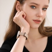 Resim Apple Watch Kayışı için Uygun Apple Watch 9 Yeni Kış ve Yaz Kadın ve Erkek Akıllı Spor iWatchs9/8/7/se3421 Sentetik Deri Ultra2 Manyetik Bileklik 