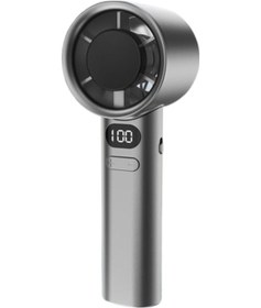 Resim 120 Vites Ayarlanabilir El Tipi Vantilatör, Elektrikli Vantilatör Gri, 