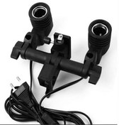 Resim Godox E27 Çiftli Duy 