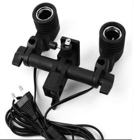 Resim Godox E27 Çiftli Duy 