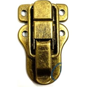 Resim Sandık, Kutu Klipsi, Ön Kilidi - 48x30mm, Antik, 100 Adet Tdrtr 