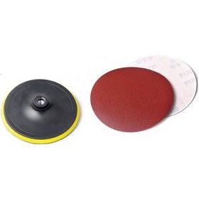 Resim Cırtlı Disk Altı 180mm - Yedek Zımparalı 