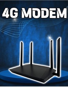 Resim Opticam 4G Sim Kartlı Wireless Modem 300Mbps Opticam 