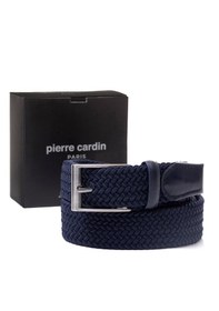 Resim Pierre Cardin Multi Renk Örgü Erkek Kemer En 3,5 Cm Pc-1745 Lacivert 