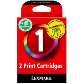 Resim Lexmark 1 Renkli Kartuş 2li Paket (80d2131) 