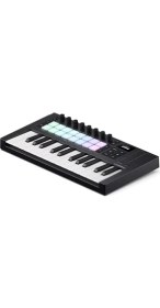 Resim Die Grup Taşınabilir 25 Tuşlu USB Mıdı Klavye Kontrolörü ile Müzik Üretimi 