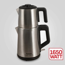 Resim Tefal Xl Kapasite Paslanmaz Çelik Gövdeli 1650 Watt Çay Makinesi - Inox 