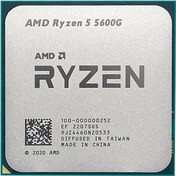 Resim AMD Ryzen 5 5600G 3.9 GHz AM4 19 MB Cache 65 W İşlemci MPK 