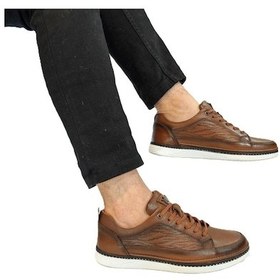 Resim Voyager M012 Taba Hakiki Yumuşak Deri Erkek Ayakkabı Taba 