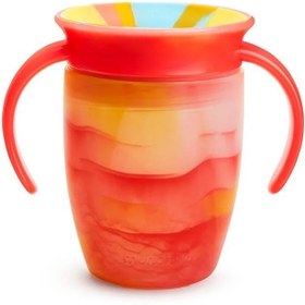Resim Munchkin Mucize 360° Tropical Alıştırma Bardağı 6 ay+ 207 ml Kırmızı 