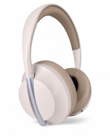 Resim MATEO Bej Bluetooth Kablosuz Kulaklık Uzun Pil Ömrü SD Kartlı | Type-C Şarj | AUX Kablo Dahil | 40mm Bass 