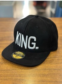 Resim Hamze Kıng Nakışlı Hip Hop Snapback Rapper Basket Cap Şapka 