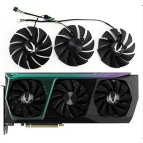 Resim Zotac Geforce Rtx 3070 3080 Ti 3090 Amp Holo Fan 