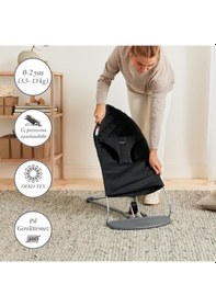 Resim Balance Bliss Ana Kucağı & Kanguru Mini 3d Cotton Yeni Doğan Seti /black 