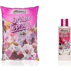 Resim TROPİKAL Orkide Bitki Besini Orkide Toprağı 3 Lt 225 Ml. 