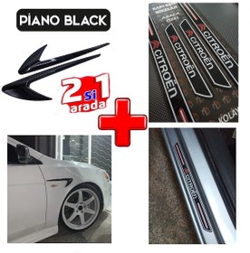 Resim Citroen Ds4 Kapı Eşiği Çamurluk Venti Piano Black 
