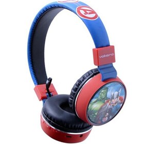 Resim Disney Marvel Avengers Yenilmezler Lisanslı Çocuk Bluetooth Kulak Üstü Kulaklık 