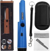 Resim Maiyame El Tipi Metal Dedektörü Mavi - 360 Derece Yüksek Hassasiyetli Taşınabilir Metal Arama Aleti Pil Dahil Değil 