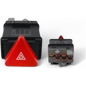 Resim Vw Polo Dörtlü Flaşör Anahtarı 2000-2002 6n0953235b 