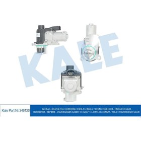 Resim KALE 349120 EGR VALFI A3 1.9 TDI 2.0 TDI 03-10 CADDY III GOLF V J 