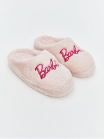 Resim LC Waikiki Peak Yeni Sezon Barbie Nakışlı Kız Çocuk Ev Terliği 