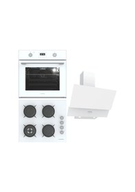 Resim Termikel BO O64D5C W + BH P6194C W + CH C6532C WW Beyaz Ankastre Set 